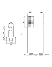 KIT DOCCIA QUADRO CROMATO