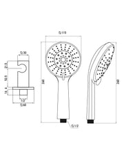 KIT DOCCETTA TONDO CROMATO