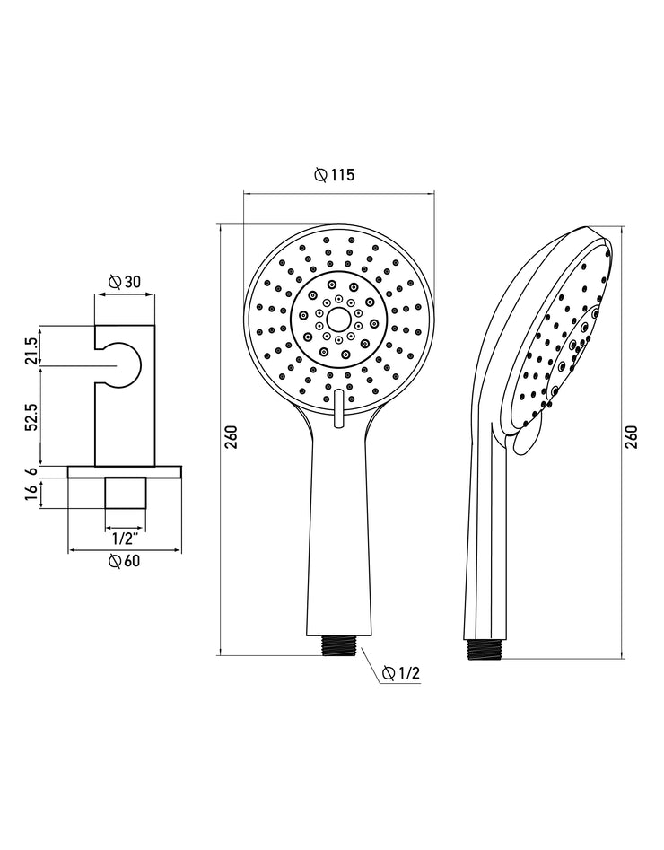 KIT DOCCETTA TONDO CROMATO