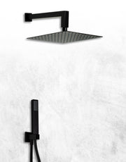 KIT DOCCIA QUADRO NERO OPACO