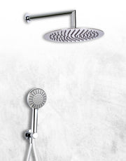 KIT DOCCIA TONDO CROMATO