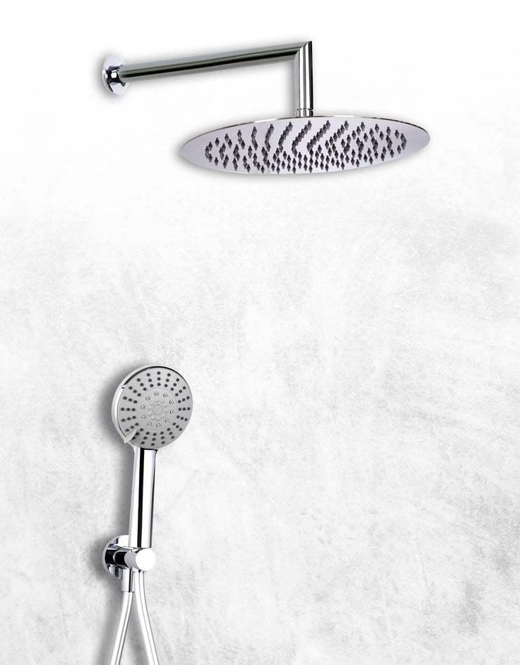 KIT DOCCIA TONDO CROMATO