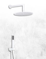 ROUND SHOWER KIT WHITE DESIGN 
